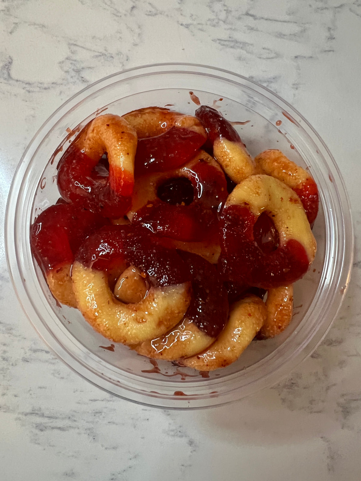 Peach Rings Enchilados Gummies
